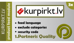 KurPirkt.lv Product Feed for OpenCart 3.x